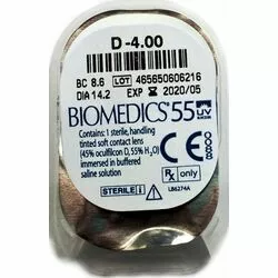 BioMedics 55 UV SoftView 55 UV контактные линзы